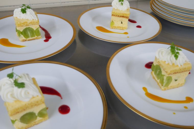 ご参加の方にご提供した手作りケーキ